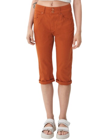 Pantaloni scurti Q/S, caramiziu