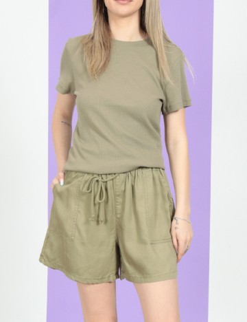 Pantaloni scurti Only, verde