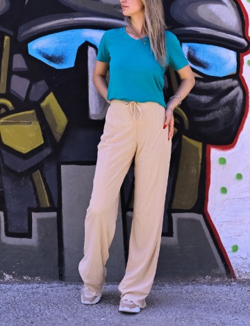 Pantaloni Top Shop, maro