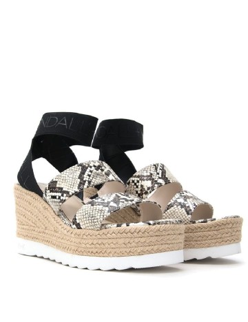 Sandale Kendall&Kylie, imprimeu sarpe