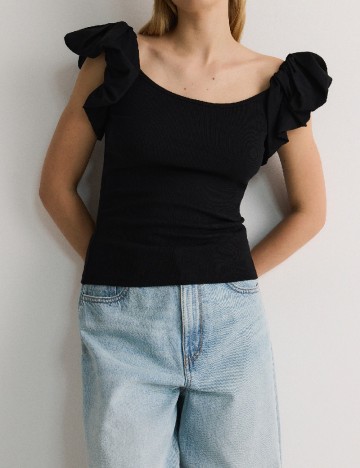 Bluza Reserved, negru