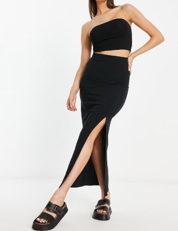 Fusta Miss Selfridge, negru