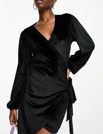 Rochie scurta IN THE STYLE, negru