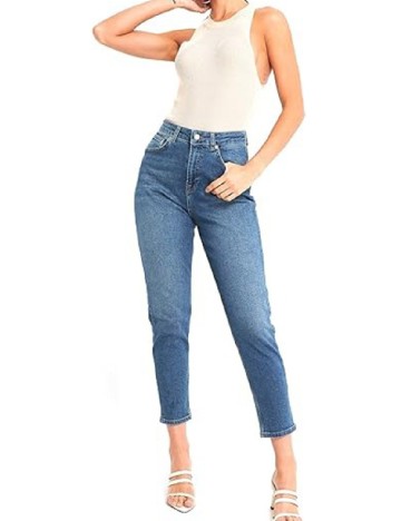 Blugi NA-KD, albastru