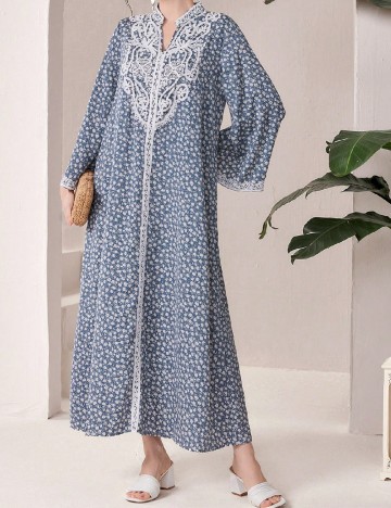 Rochie lunga SHEIN, albastru