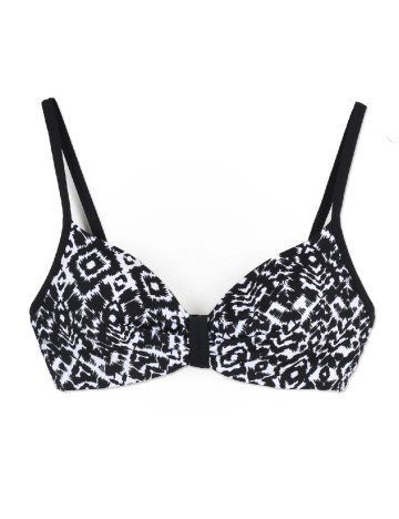 Sutien de baie Sloggi by Triumph, alb/negru