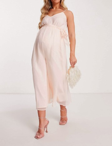 Salopeta Asos Maternity, roz pal