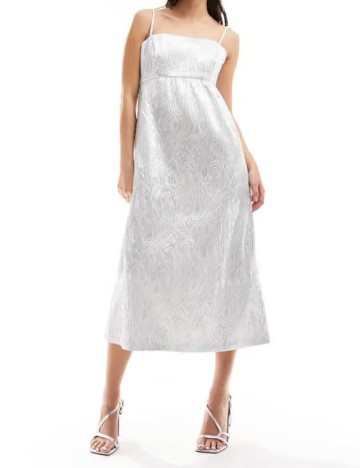 Rochie medie Nobody s child, gri