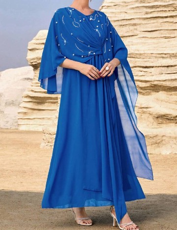 Rochie lunga SHEIN, albastru