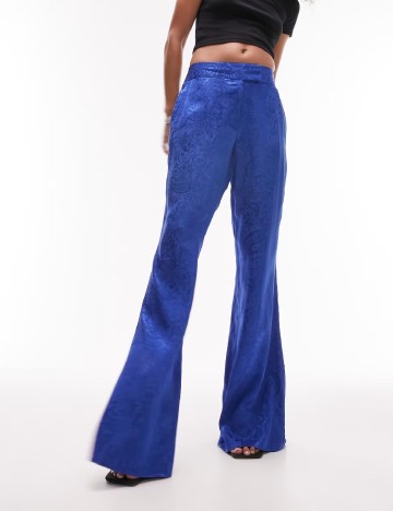 Pantaloni Top Shop, albastru