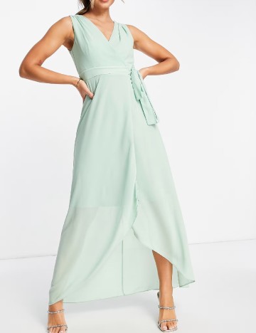 Rochie lunga TFNC London, verde