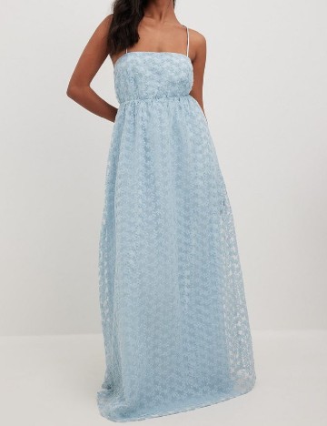 Rochie lunga NA-KD, albastru