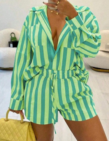 Compleu SHEIN CURVE, verde