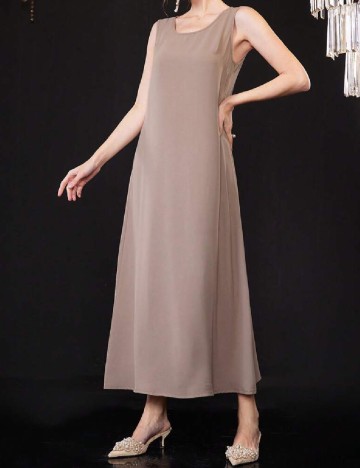 Rochie lunga SHEIN, maro