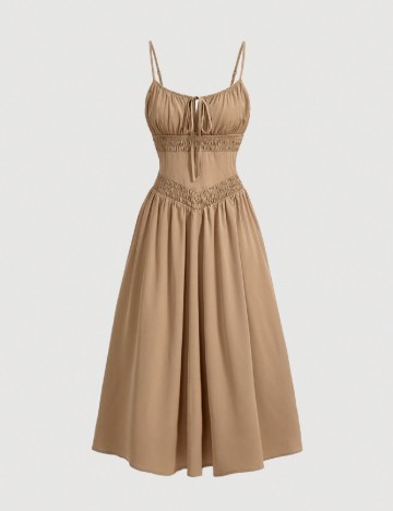 Rochie lunga SHEIN, maro