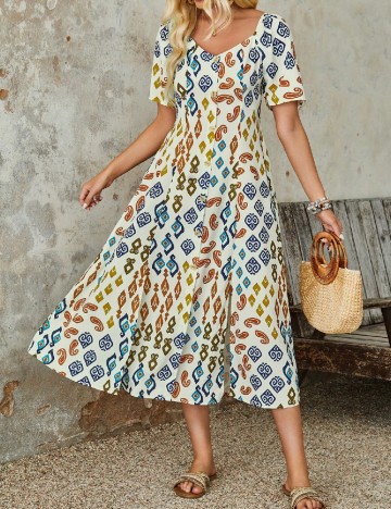 Rochie medie SHEIN, mix culori