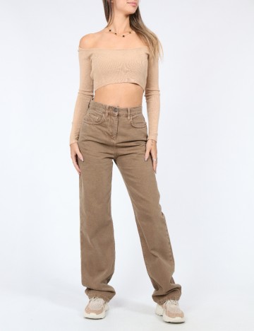 Blugi Reclaimed Vintage, maro