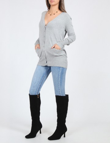 Cardigan Zra, gri
