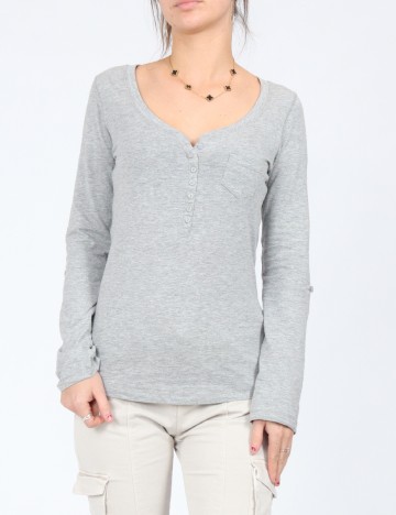 Bluza Bershka, gri