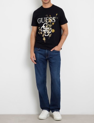 
						Tricou Guess, negru