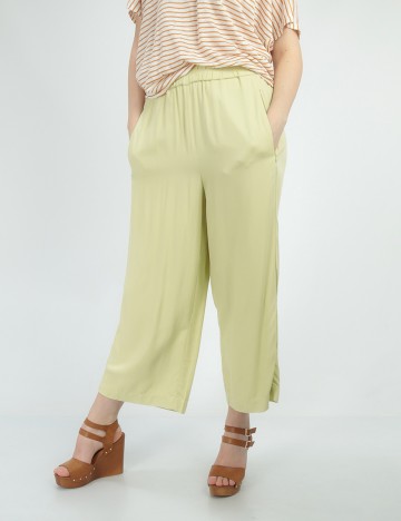 Pantaloni Reserved, verde, 40