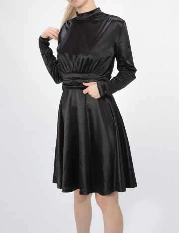 Rochie scurta BUBBLEROOM, negru, S