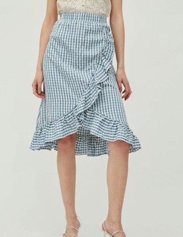 Fusta Vila, albastru, 34