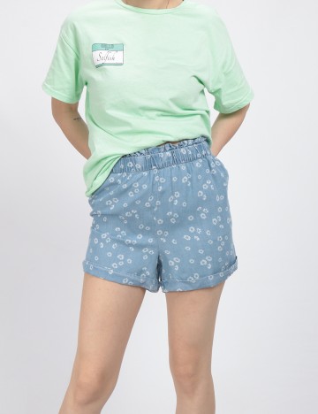 Pantaloni Scurti Vero Moda, albastru, M