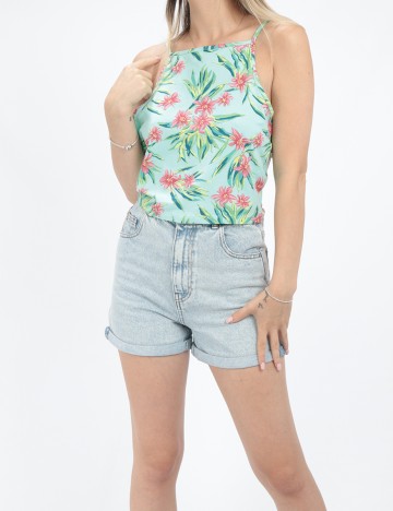 Top Sinsay, verde, L