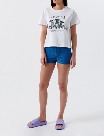 Pantaloni Scurti CROPP, albastru, 32