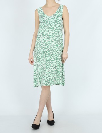 Rochie scurta Ichi, verde