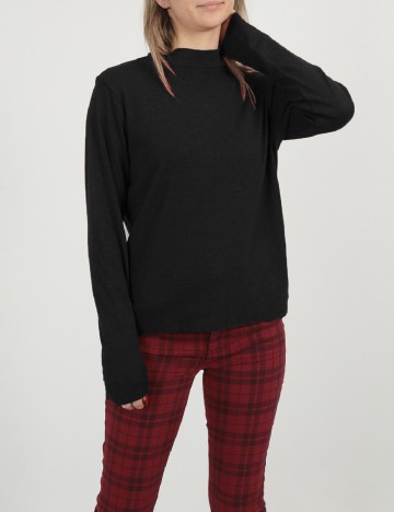 Bluza American Eagle, negru