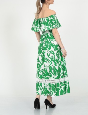 Rochie lunga SHEIN, verde