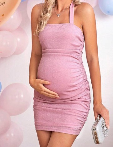Rochie scurta SHEIN Maternity, roz