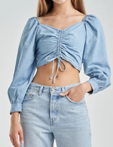 Top Levi S, bleu