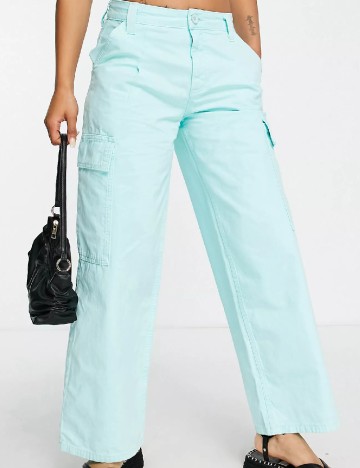 Pantaloni ASOS, albastru