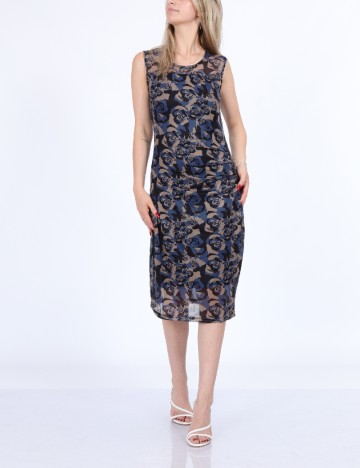 Rochie medie Kaffe, mix culori