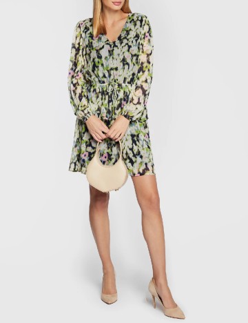 Rochie scurta Ichi, verde