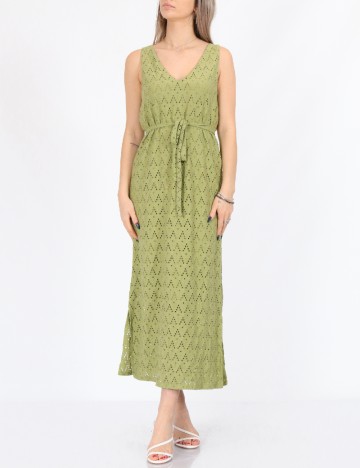 Rochie lunga Vila, verde