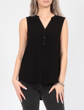 Top Vero Moda, negru