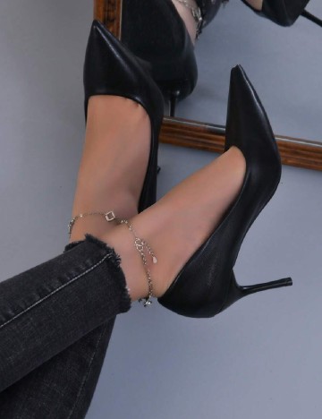 Pantofi SHEIN, negru