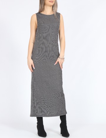 Rochie lunga Noisy May, gri