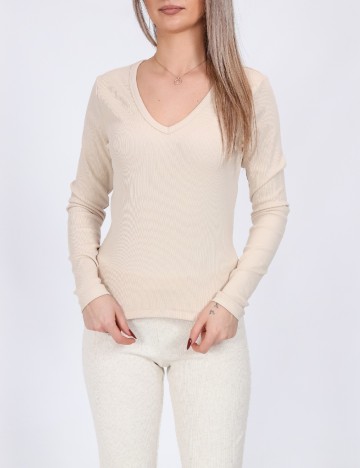 Bluza Vero Moda, crem