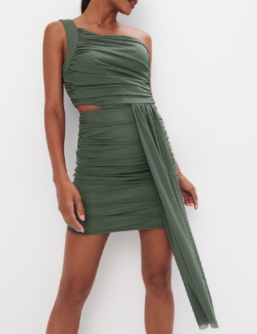 Rochie scurta Mohito, verde