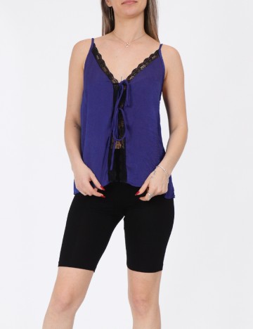 Top Vero Moda, albastru