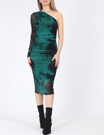 Rochie medie Noisy May, verde