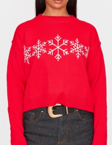 Bluza PrettyLittleThing, rosu