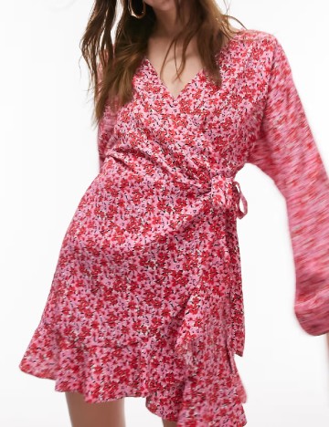 Rochie scurta Top Shop, roz