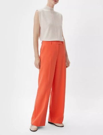Pantaloni Comma, portocaliu