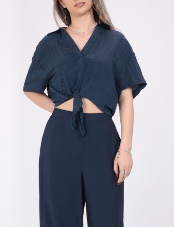 Top Vero Moda, albastru